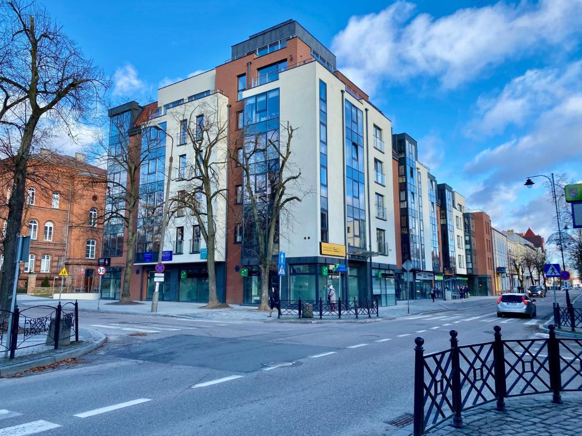 Apartament Pocztovia - Scisle Centrum, Prywatny Parking Elk Exterior photo